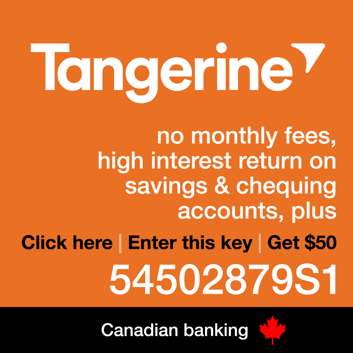 Canadian bank Tangerine